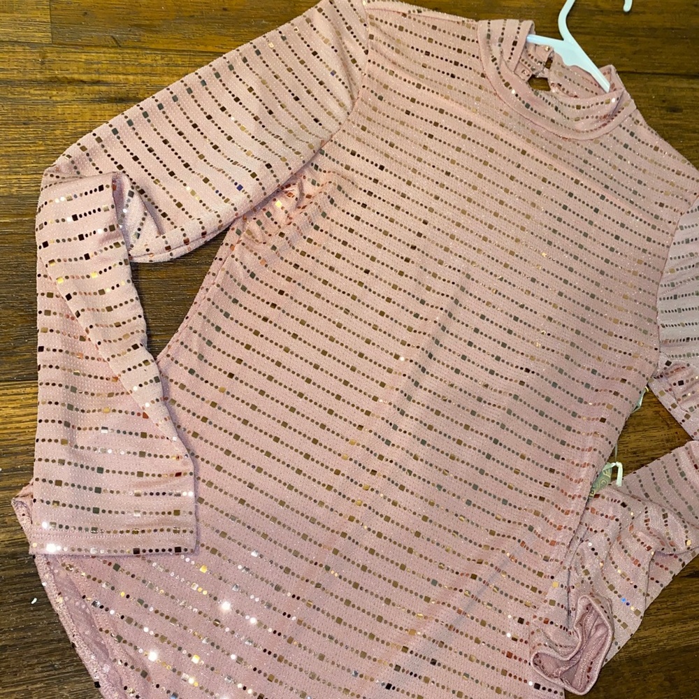 Bodysuits gold rose